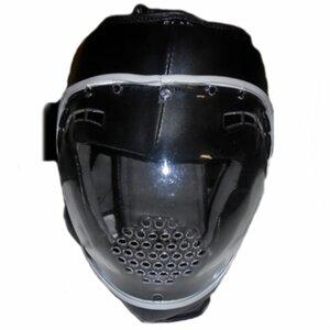 Шлем для единоборств с защитной маской Ayoun ПУ (черный) (арт. 855) в Минске от компании Интернет-магазин товаров для спорта и туризма ГРИФ-СПОРТ