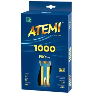 Ракетка для настольного тенниса Atemi 1000 Pro (арт. A1000) в Минске от компании Интернет-магазин товаров для спорта и туризма ГРИФ-СПОРТ