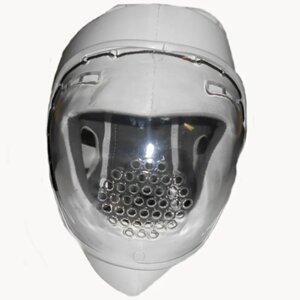Шлем для единоборств с защитной маской Ayoun ПУ (белый) (арт. 855) в Минске от компании Интернет-магазин товаров для спорта и туризма ГРИФ-СПОРТ