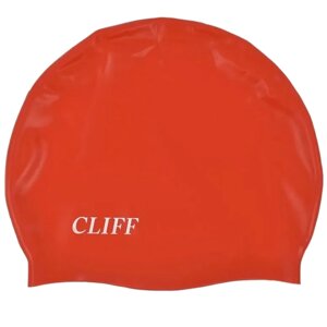 Шапочка для плавания Cliff (красный) (арт. CS02-R)