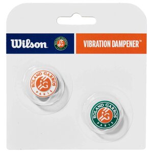 Виброгаситель Wilson Roland Garros Vibra Dampener (зеленый/оранжевый) (арт. WR8438801001) в Минске от компании Интернет-магазин товаров для спорта и туризма ГРИФ-СПОРТ