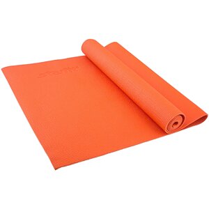 Коврик гимнастический для йоги Starfit PVC 4 мм (оранжевый) (арт. FM-101-04-OR)