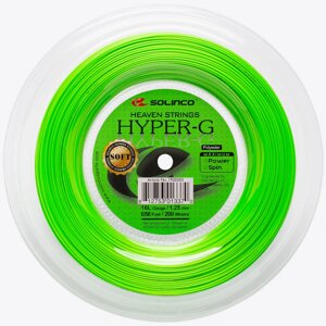 Струна теннисная Solinco Hyper-G Soft 1.3/200 м (зеленый) (арт. 1920202) в Минске от компании Интернет-магазин товаров для спорта и туризма ГРИФ-СПОРТ