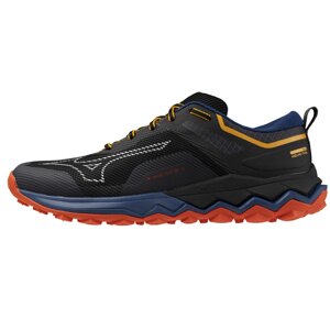 Кроссовки беговые мужские Mizuno Wave Ibuki 4 (черный/оранжевый) (арт. J1GJ227311)