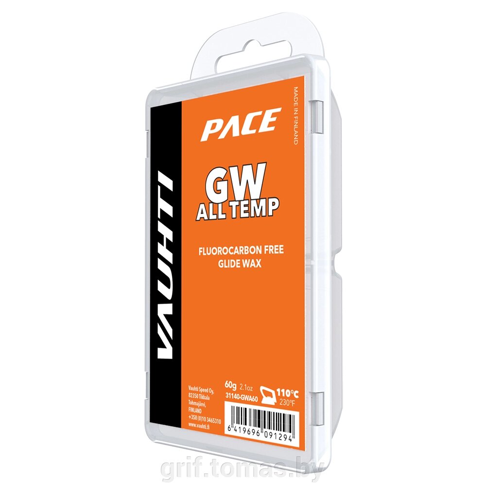 Парафин универсальный Vauhti GW All Temp, 60 гр (арт. EV-325-gWAT60) - фото