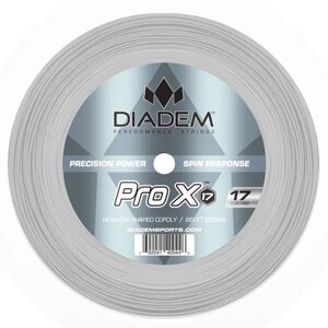 Струна теннисная Diadem Pro X Reel 1.30/200 м (серый) (арт. S-REEL-PROX-16)