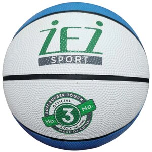 Мяч баскетбольный любительский Zez Sport Indoor/Outdoor №3 (синий) (арт. Z23-3-C)