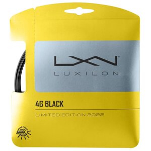 Струна теннисная Luxilon 4G Black 1.25/12.2 м (черный) (арт. WR8308201125) в Минске от компании Интернет-магазин товаров для спорта и туризма ГРИФ-СПОРТ