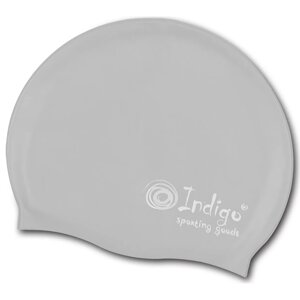 Шапочка для плавания Indigo (серый) (арт. 101SC-GR)