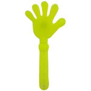 Ладошка-трещотка болельщика светящаяся 28 см (арт. 28cm-2)