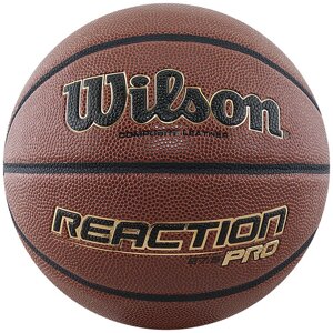 Мяч баскетбольный детский тренировочный Wilson Reaction Pro Indoor/Outdoor №5 (арт. WTB10139XB05)