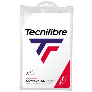 Обмотка для теннисной ракетки Tecnifibre Contact Pro (белый) (арт. 52ATPCON12)