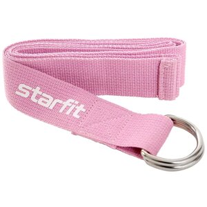 Ремень для йоги Starfit Core (розовый)  (арт. YB-100-PI) в Минске от компании Интернет-магазин товаров для спорта и туризма ГРИФ-СПОРТ
