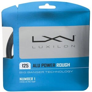 Струна теннисная Luxilon Alu Power Rough 1.25/12.2 м (серебристый) (арт. WRZ995200)