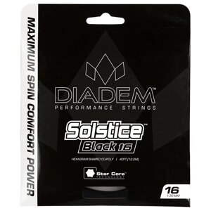 Струна теннисная Diadem Solstice Set 1.25/12.2 м (черный) (арт. S-SET-SOLBLK-16L-BL)