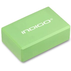 Блок для йоги Indigo (салатовый) (арт. 6011-HKYB) в Минске от компании Интернет-магазин товаров для спорта и туризма ГРИФ-СПОРТ