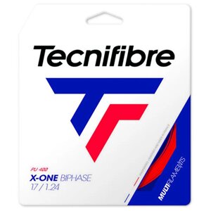 Струна теннисная Tecnifibre X-one Biphase 1.18/12 м (красный) (арт. 01GXO118XR) в Минске от компании Интернет-магазин товаров для спорта и туризма ГРИФ-СПОРТ