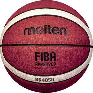 Мяч баскетбольный игровой Molten B7G4050 FIBA Indoor №7 (арт. B7G4050) в Минске от компании Интернет-магазин товаров для спорта и туризма ГРИФ-СПОРТ