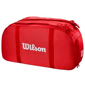 Сумка теннисная Wilson Super Tour Red Coaches Duffel (красный) (арт. WR8037101001)