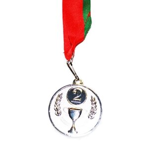 Медаль 5.0 см (серебро) (арт. JB5162) в Минске от компании Интернет-магазин товаров для спорта и туризма ГРИФ-СПОРТ