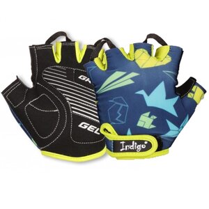 Перчатки для фитнеса детские Indigo Speed (арт. IN325-BK-Y) в Минске от компании Интернет-магазин товаров для спорта и туризма ГРИФ-СПОРТ