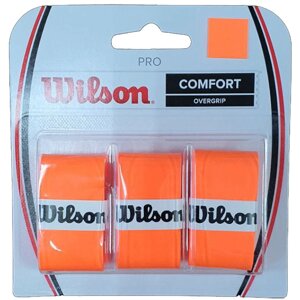 Обмотка для теннисной ракетки Wilson Pro Overgrip Burn (оранжевый) (арт. WRZ470820)