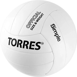 Мяч для пляжного волейбола любительский Torres Simple (арт. V32105)