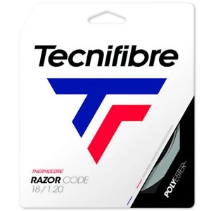 Струна теннисная Tecnifibre Razor Code 1.30/12 м (белый) (арт. 04GRA130XW) в Минске от компании ГРИФ-СПОРТ - товары для спорта, туризма и активного отдыха