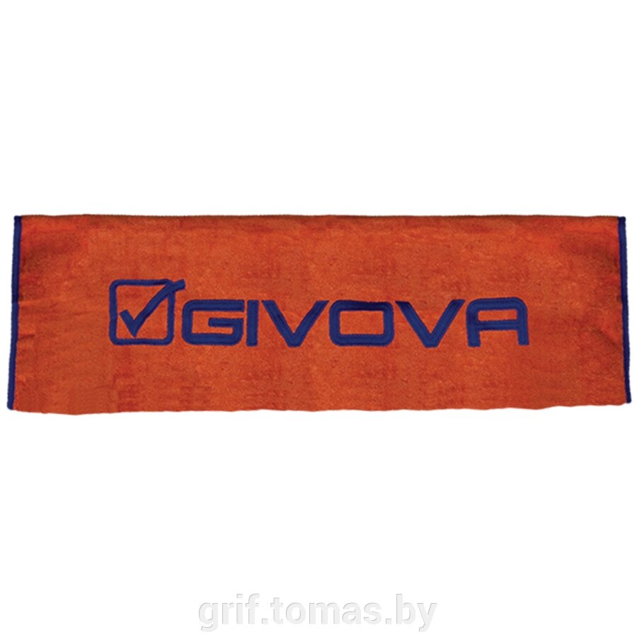 Полотенце махровое Givova Telo Big 80 x 165 см (оранжевый) (арт. ACC02) от компании Интернет-магазин товаров для спорта и туризма ГРИФ-СПОРТ - фото 1