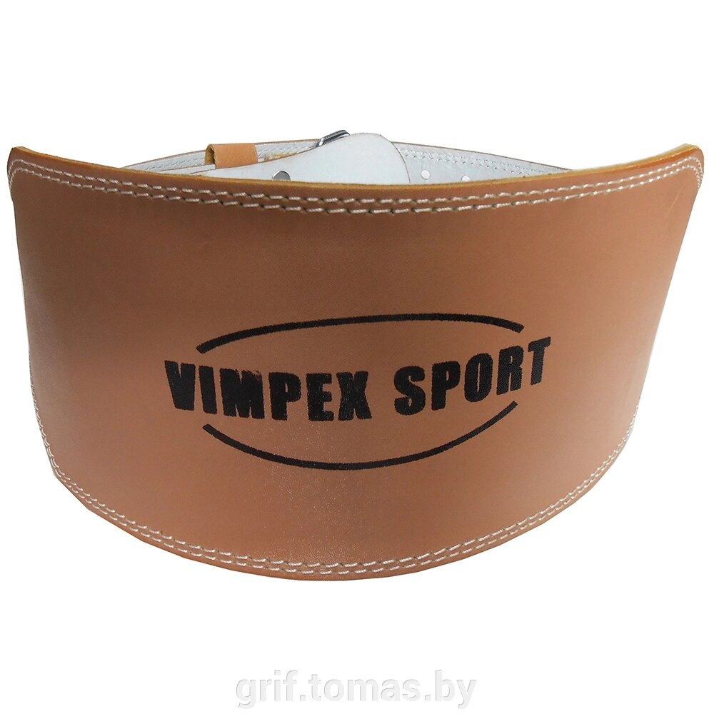 Пояс штангиста Vimpex Sport (широкий) (арт. 2909) от компании Интернет-магазин товаров для спорта и туризма ГРИФ-СПОРТ - фото 1