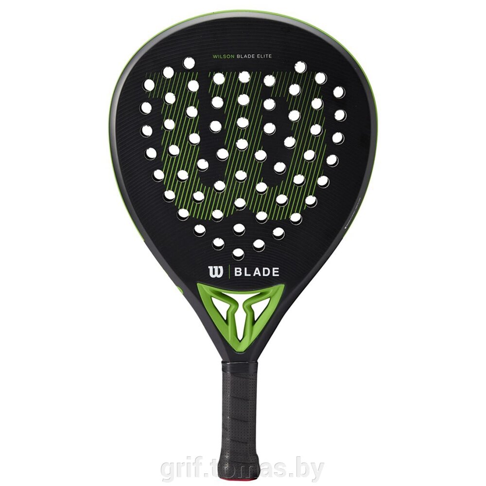 Ракетка для падел тенниса Wilson Blade Elite V2 Padel (арт. WR067311U2) от компании Интернет-магазин товаров для спорта и туризма ГРИФ-СПОРТ - фото 1