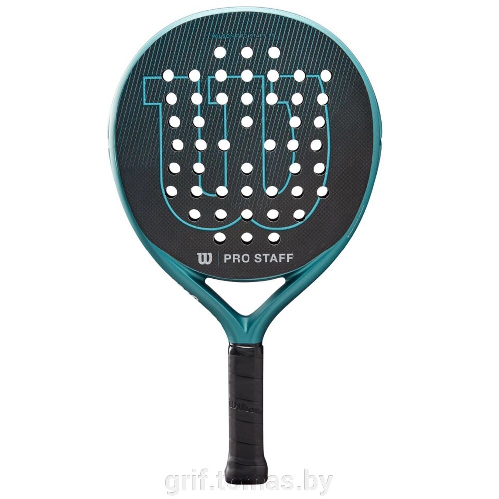 Ракетка для падел тенниса Wilson Pro Staff LT  V2 Padel (арт. WR111911U2) от компании Интернет-магазин товаров для спорта и туризма ГРИФ-СПОРТ - фото 1