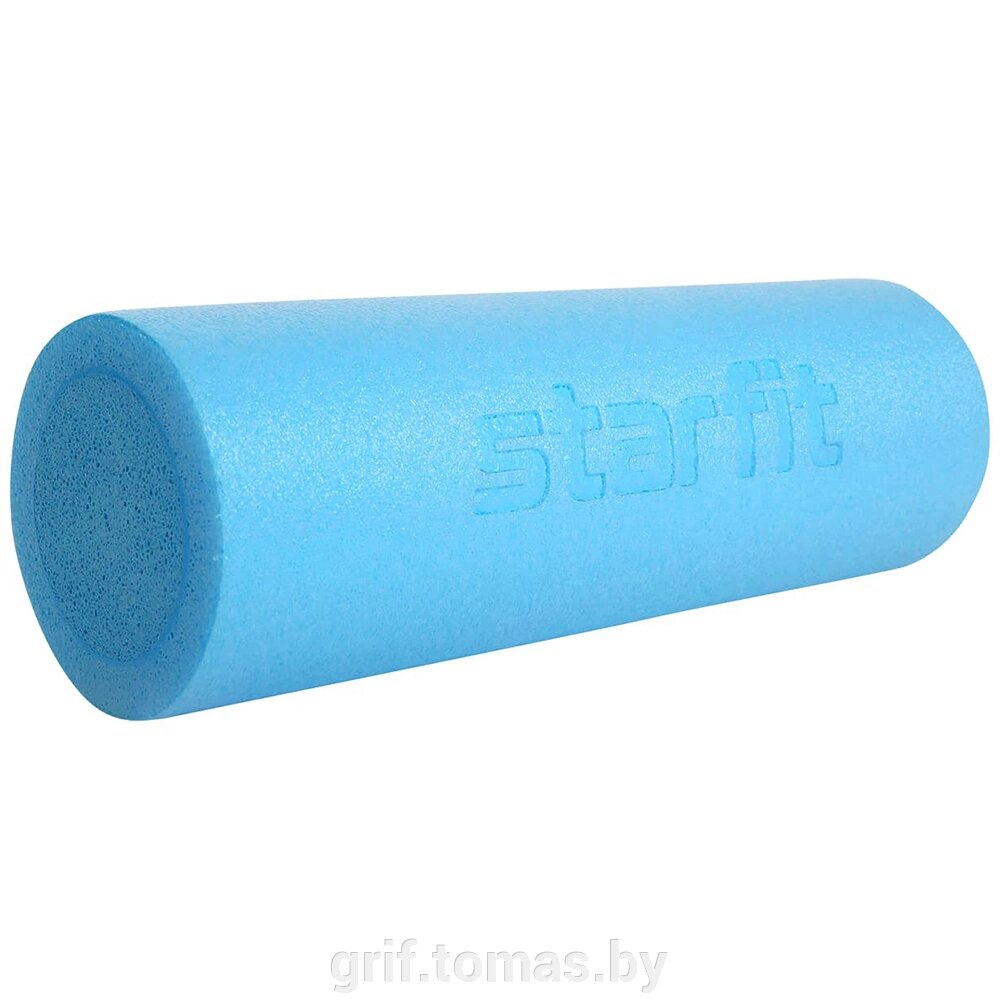Ролик для йоги и пилатеса Starfit 45х15 см (синий/голубой) (арт. FA-501-C-BL) от компании Интернет-магазин товаров для спорта и туризма ГРИФ-СПОРТ - фото 1