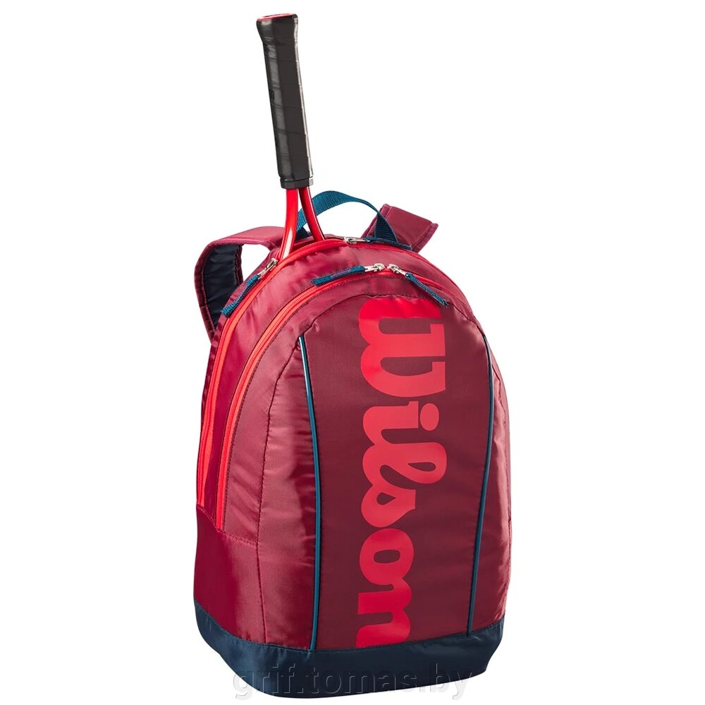 Рюкзак теннисный Wilson Junior (красный) (арт. WR8023803001) от компании Интернет-магазин товаров для спорта и туризма ГРИФ-СПОРТ - фото 1