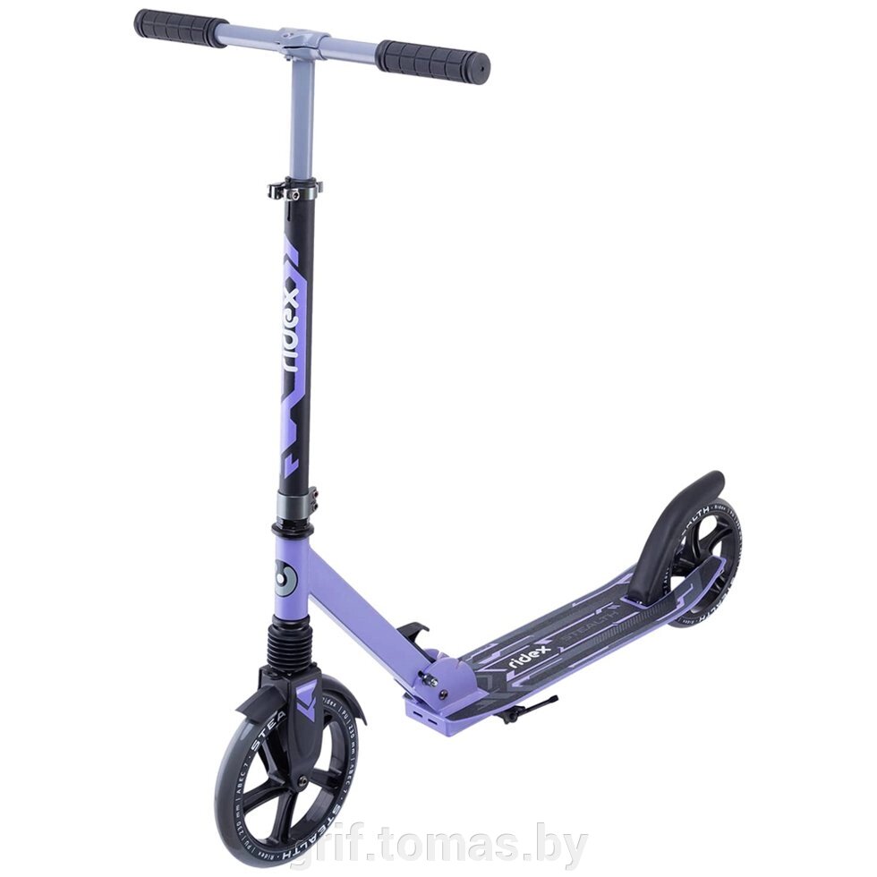 Самокат 2-х колесный Ridex Stealth (фиолетовый) (арт. RDX-18378) от компании Интернет-магазин товаров для спорта и туризма ГРИФ-СПОРТ - фото 1