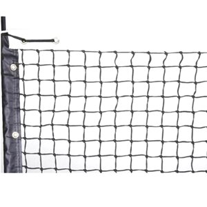 Сетка для большого тенниса с тросом (черный) (арт. 5-006)