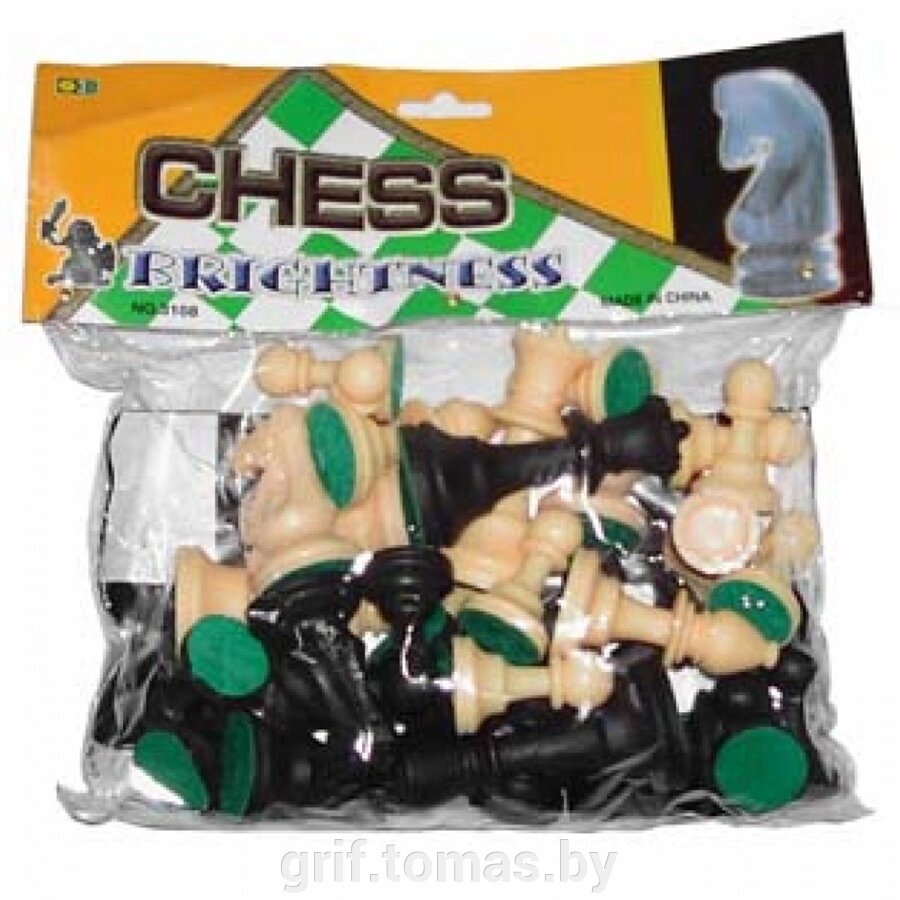 Шахматы пластиковые с доской (арт. QZ-S8) от компании Интернет-магазин товаров для спорта и туризма ГРИФ-СПОРТ - фото 1