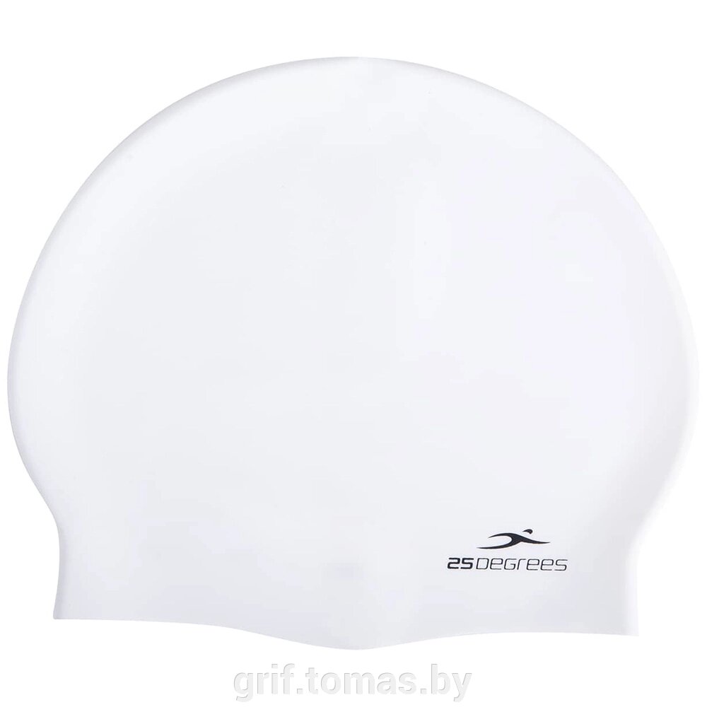 Шапочка для плавания 25Degrees Nuance (белый) (арт. 25D21004A-WH) от компании Интернет-магазин товаров для спорта и туризма ГРИФ-СПОРТ - фото 1