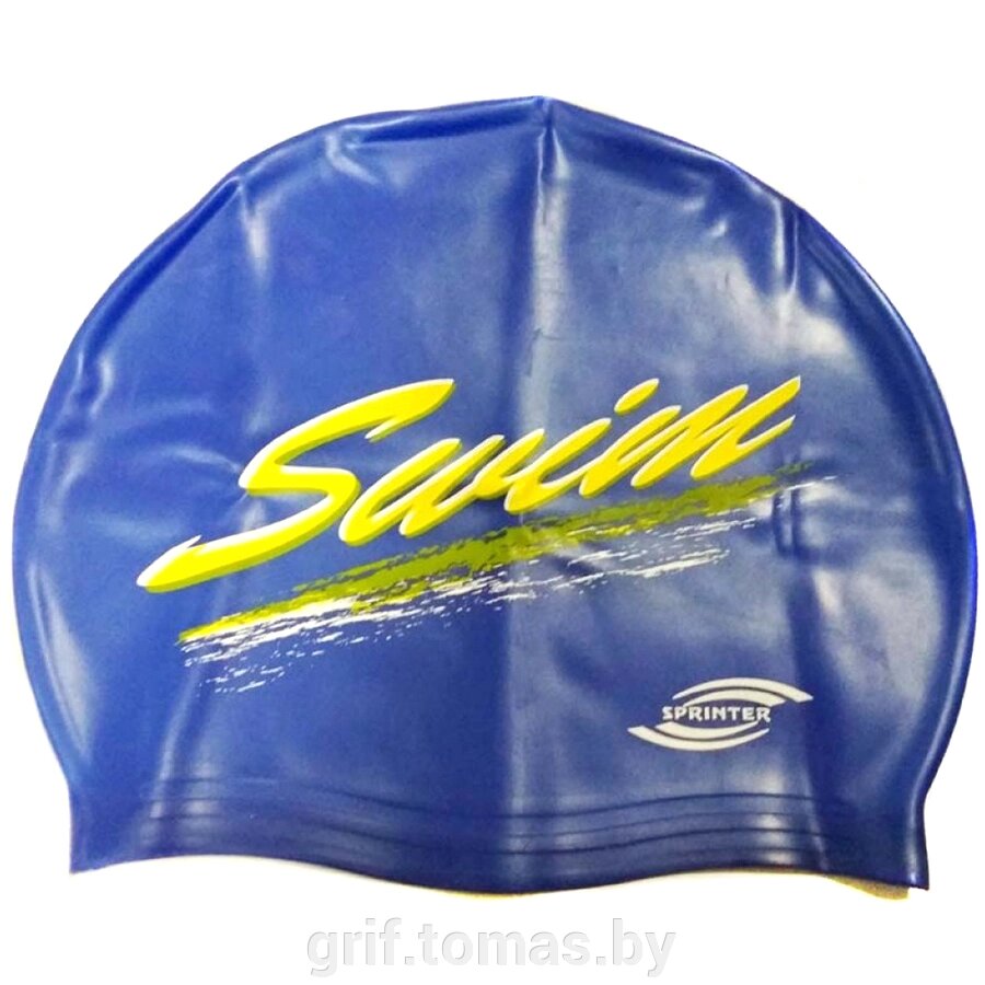 Шапочка для плавания (арт. SW4-CB) от компании Интернет-магазин товаров для спорта и туризма ГРИФ-СПОРТ - фото 1