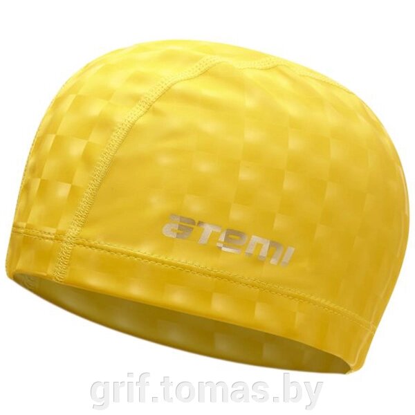 Шапочка для плавания Atemi (желтый) (арт. PU140) от компании Интернет-магазин товаров для спорта и туризма ГРИФ-СПОРТ - фото 1