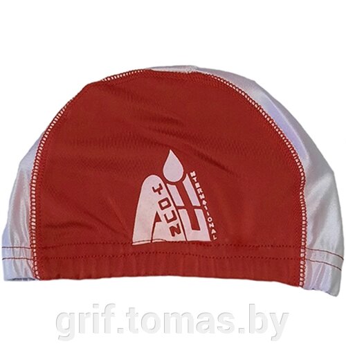 Шапочка для плавания Ayoun (красный/белый) (арт. 114) от компании Интернет-магазин товаров для спорта и туризма ГРИФ-СПОРТ - фото 1
