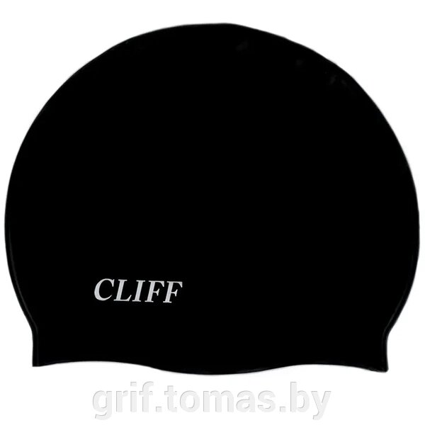 Шапочка для плавания Cliff (черный) (арт. CS02-BK) от компании Интернет-магазин товаров для спорта и туризма ГРИФ-СПОРТ - фото 1