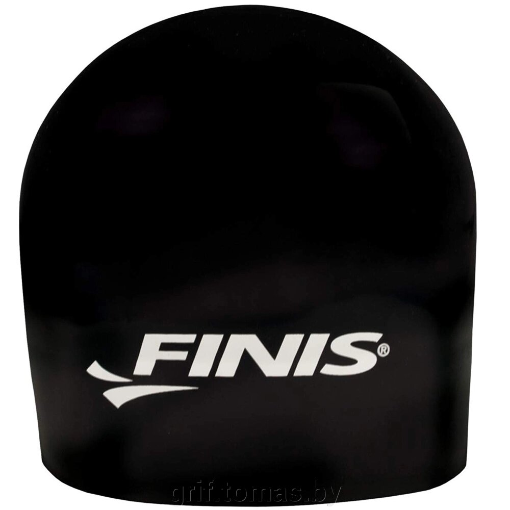 Шапочка для плавания стартовая Finis Dome (черный) (арт. 3.25.029.101) от компании Интернет-магазин товаров для спорта и туризма ГРИФ-СПОРТ - фото 1
