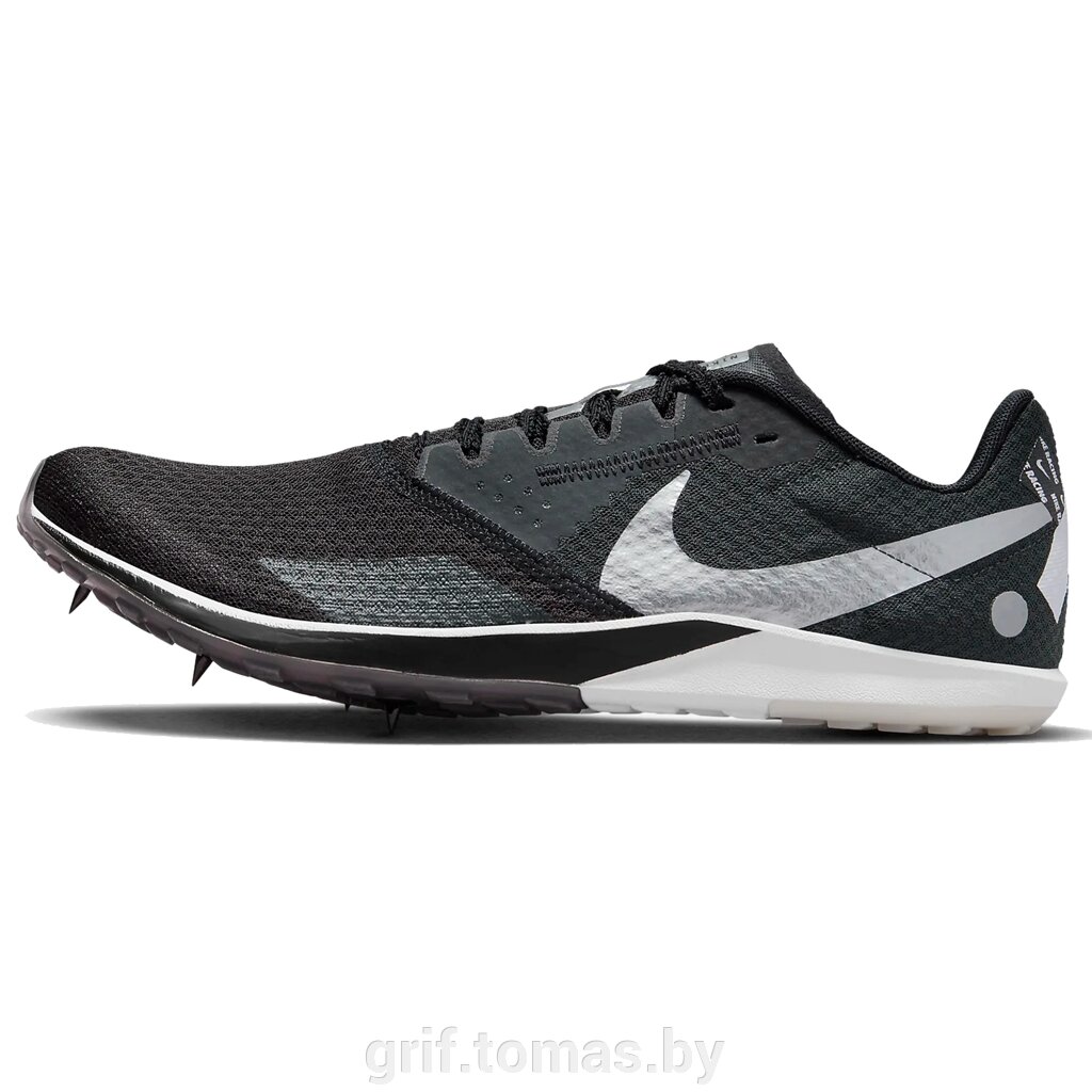 Шиповки беговые Nike Zoom Rival XC 6 (черный/белый) (арт. DX7999-001) от компании Интернет-магазин товаров для спорта и туризма ГРИФ-СПОРТ - фото 1