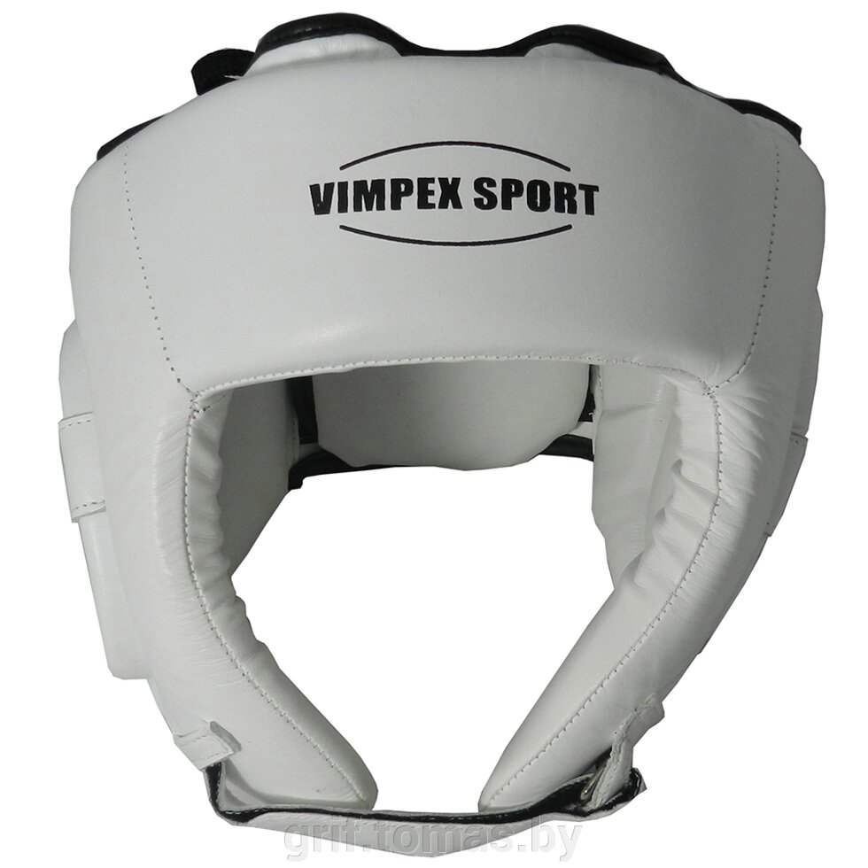 Шлем боксерский Vimpex Sport кожа (арт. 1733) от компании Интернет-магазин товаров для спорта и туризма ГРИФ-СПОРТ - фото 1