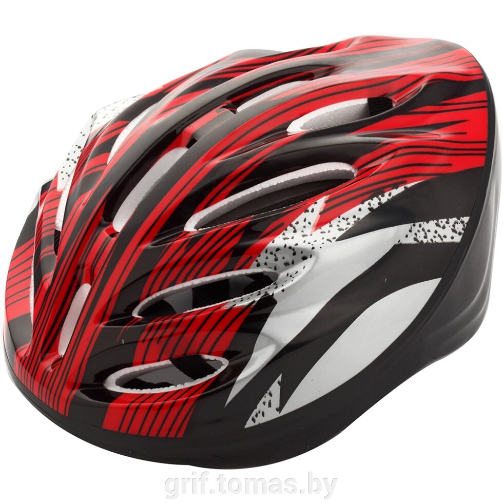 Шлем защитный Fora (красный) (арт. LF-0248-R) от компании Интернет-магазин товаров для спорта и туризма ГРИФ-СПОРТ - фото 1