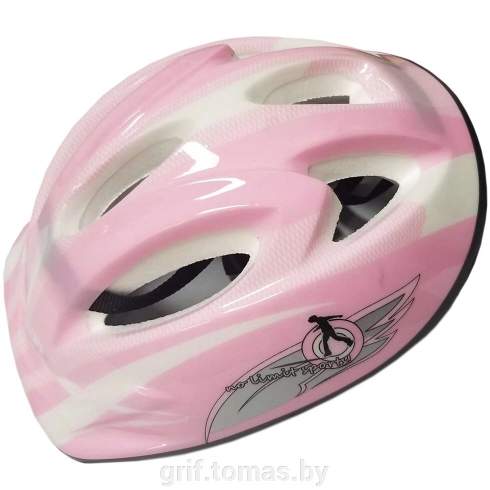 Шлем защитный Fora (розовый) (арт. LF-0278-PI) от компании Интернет-магазин товаров для спорта и туризма ГРИФ-СПОРТ - фото 1