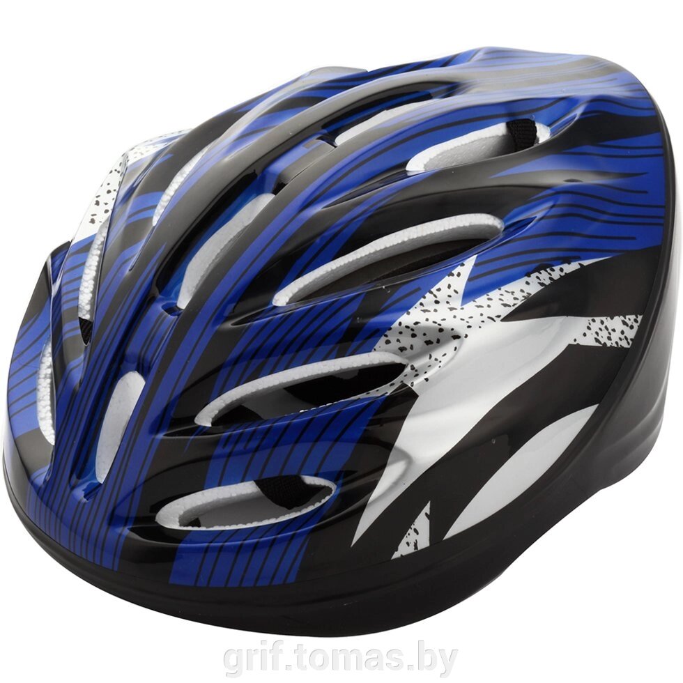 Шлем защитный Fora (синий) (арт. LF-0248-BL) от компании Интернет-магазин товаров для спорта и туризма ГРИФ-СПОРТ - фото 1