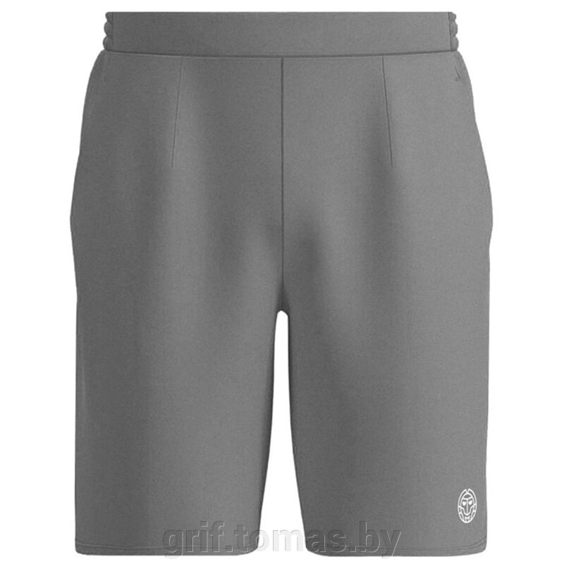 Шорты теннисные мужские Bidi Badu Crew 9Inch Shorts (серый) (арт. M1470003-GR) от компании Интернет-магазин товаров для спорта и туризма ГРИФ-СПОРТ - фото 1