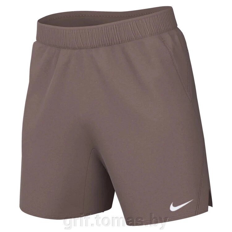 Шорты теннисные мужские Nike Dri-FIT Court Victory 7'' (серый) (арт. FD5380-208) от компании Интернет-магазин товаров для спорта и туризма ГРИФ-СПОРТ - фото 1